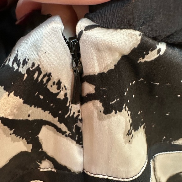 Bebe Y2K 100% Silk Open Back Fitted Bodycon Dress Women’s Size Medium M - Picture 6 of 13